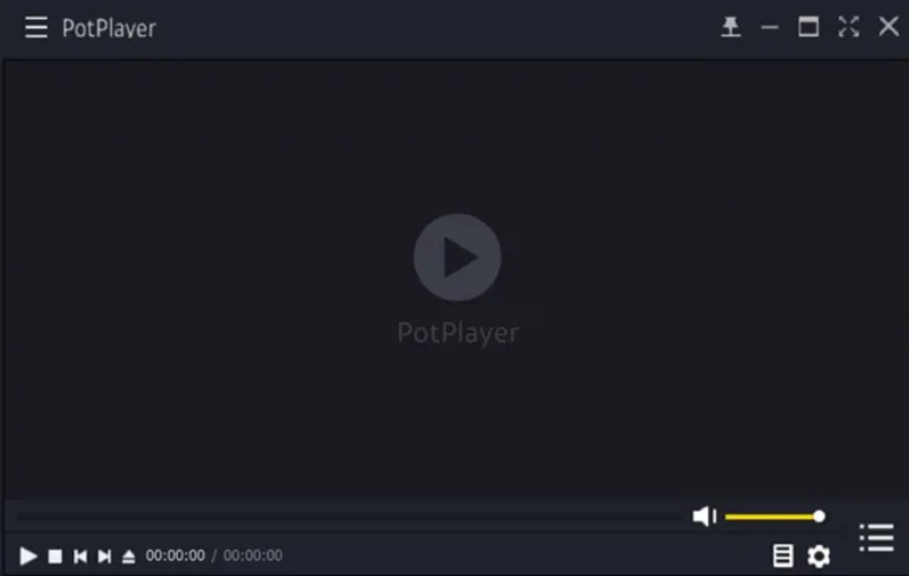 PotPlayer 播放界面预览
